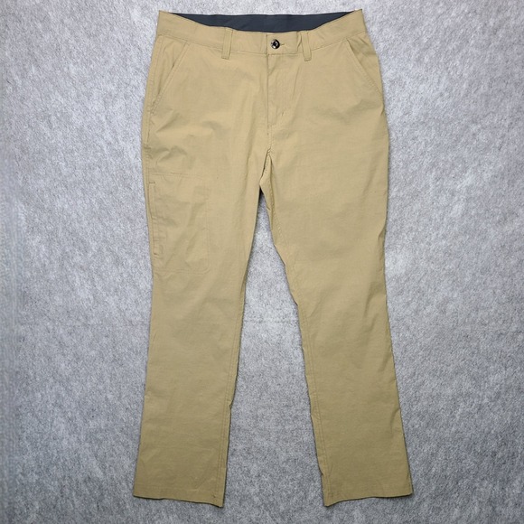 Eddie Bauer Other - Eddie Bauer‎ Hiking Utility Pants Mens 36x31 Khaki Stretch Nylon Chino Outdoors